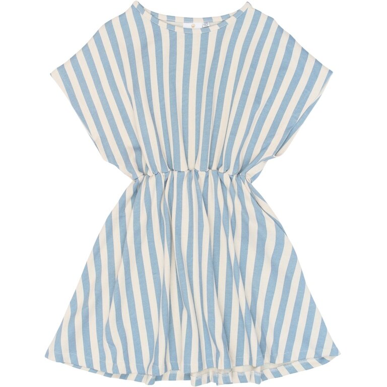 The New The New jurkje meisje De Talia Dress Forever Blue Striped  (blauw gestreept)