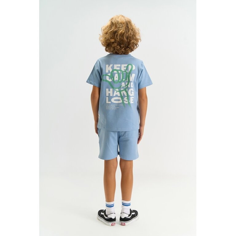 The New The New shirt jongen Titus Tee Forever Blue (blauw)