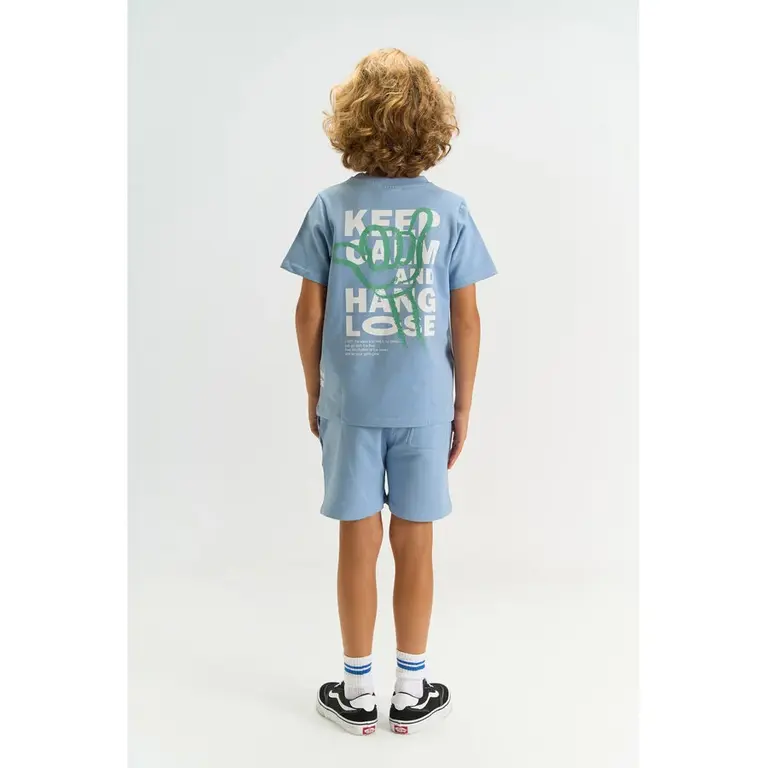 The New The New korte broek jongen Titus Short Forever Blue (blauw)