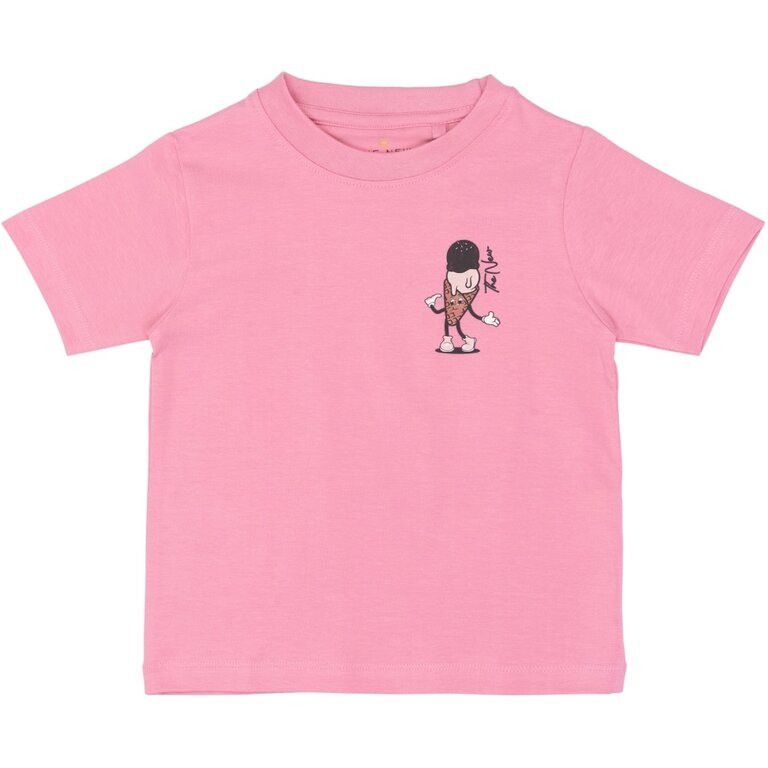 The New The New shirt meisje Tundra Tee Cashmere Rose (donkerroze)