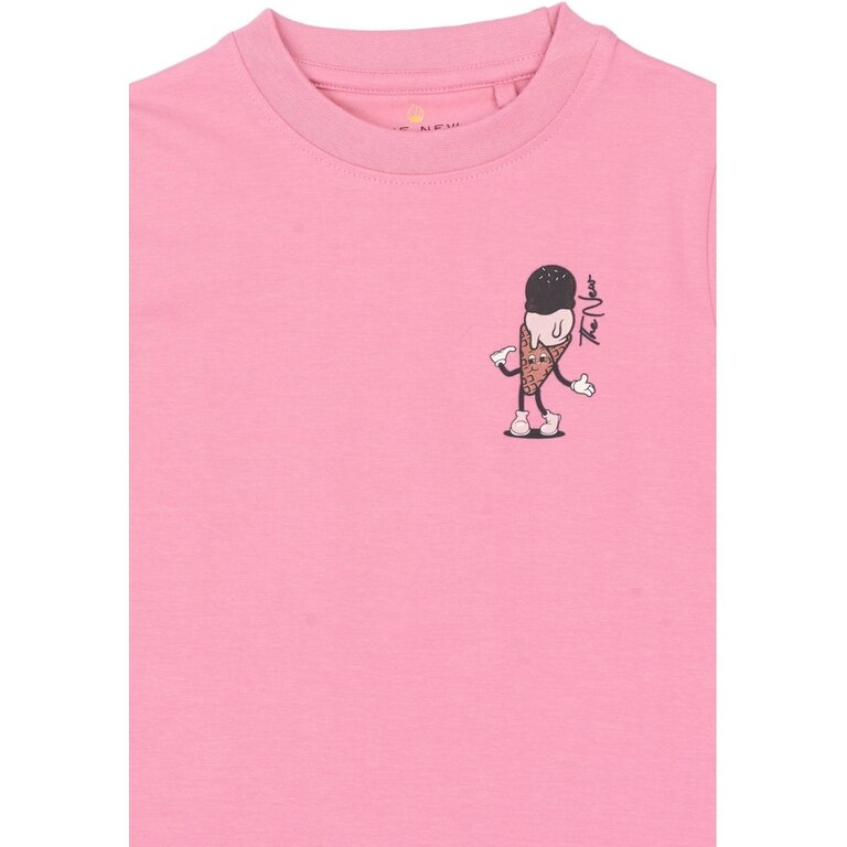 The New The New shirt meisje Tundra Tee Cashmere Rose (donkerroze)