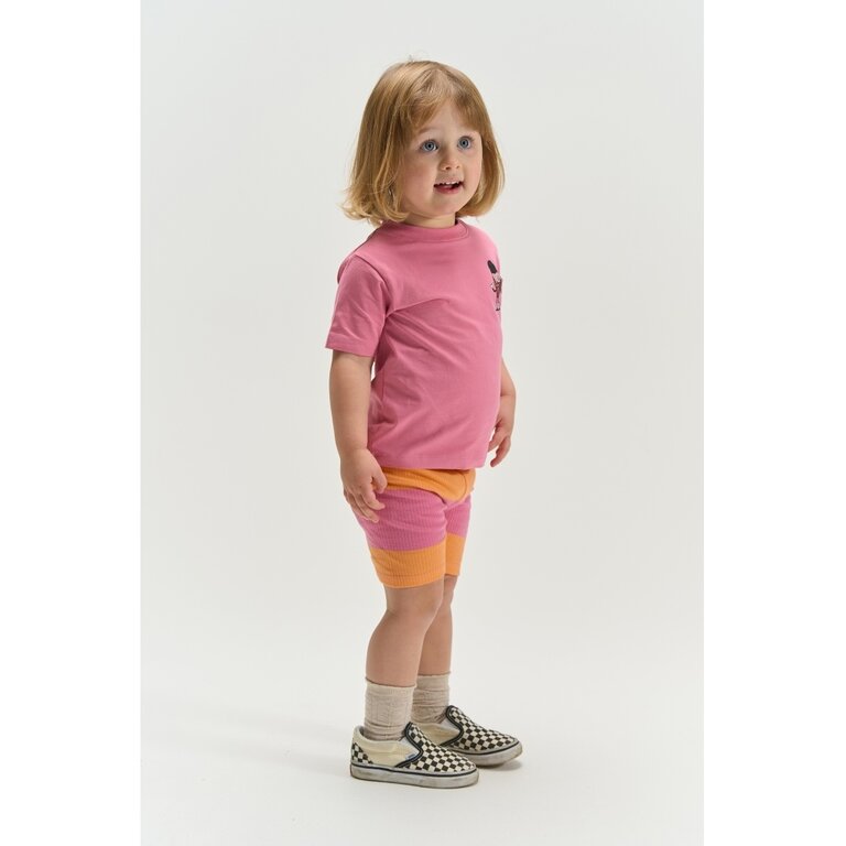 The New The New shirt meisje Tundra Tee Cashmere Rose (donkerroze)