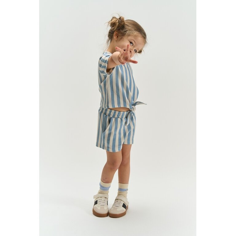 The New The New shirt meisje Taliana Tee Forever Blue Striped (blauw gestreept)