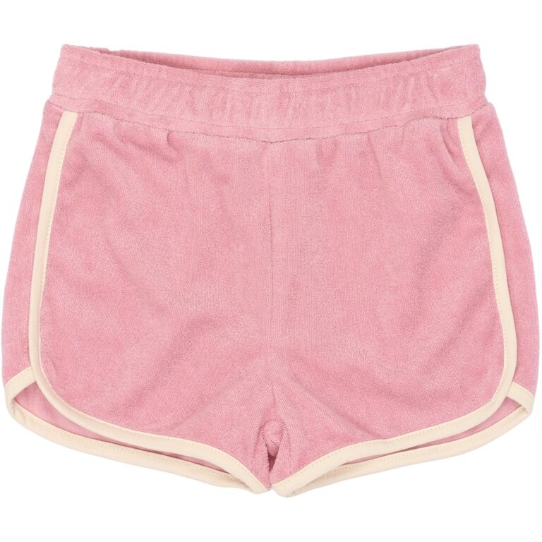The New The New korte broek meisje Tamira Terry Shorts Cashmere Rose (donkerroze)