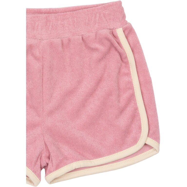 The New The New korte broek meisje Tamira Terry Shorts Cashmere Rose (donkerroze)
