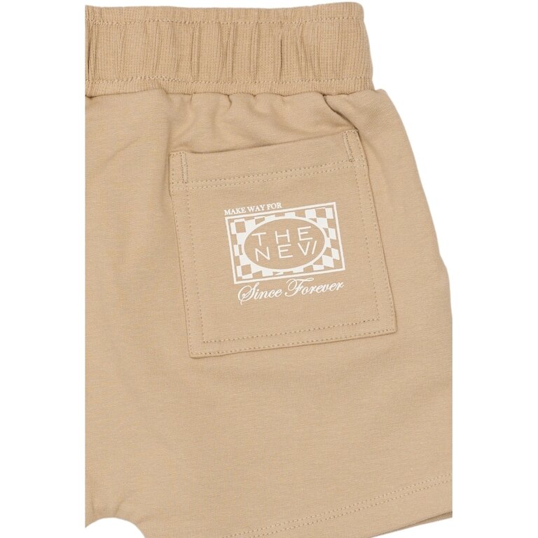The New The New korte broek jongen Titan Shorts Humus (bruin)