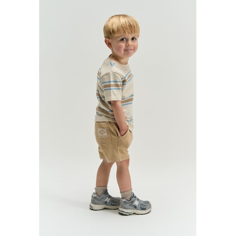 The New The New korte broek jongen Titan Shorts Humus (bruin)