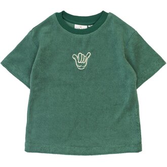 The New Terry Tee | Shirt | Posy Green