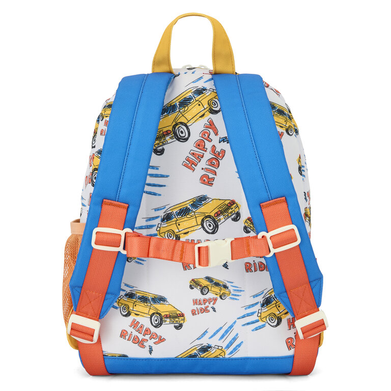 Hello Hossy  Hello Hossy rugzak kind Happy Ride rugtas  (voertuigenprint)