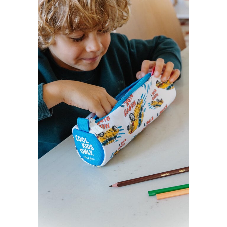 Hello Hossy  Hello Hossy etui kind Happy Ride (voertuigenprint)