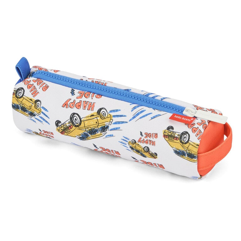 Hello Hossy  Hello Hossy etui kind Happy Ride (voertuigenprint)
