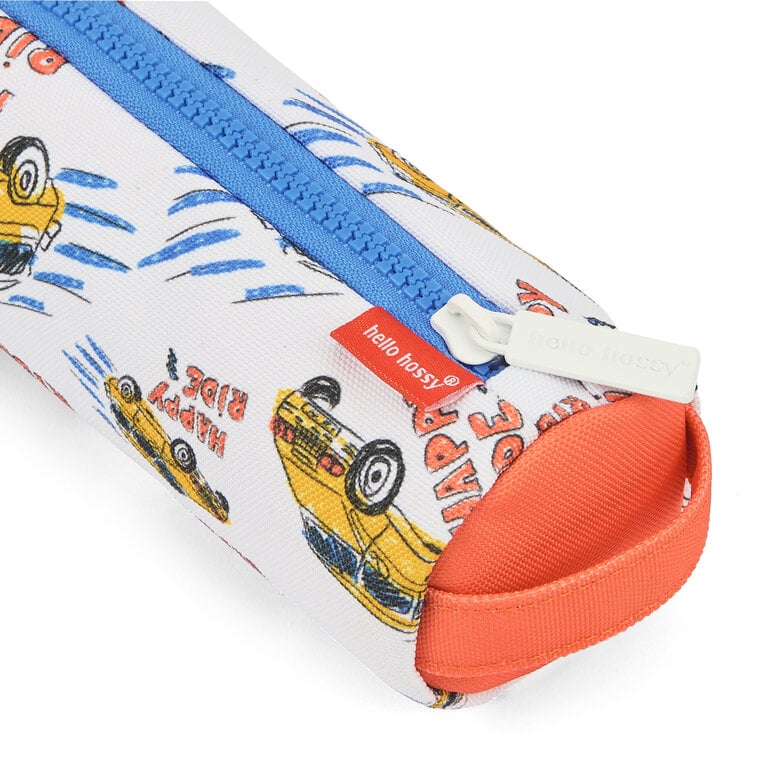 Hello Hossy  Hello Hossy etui kind Happy Ride (voertuigenprint)
