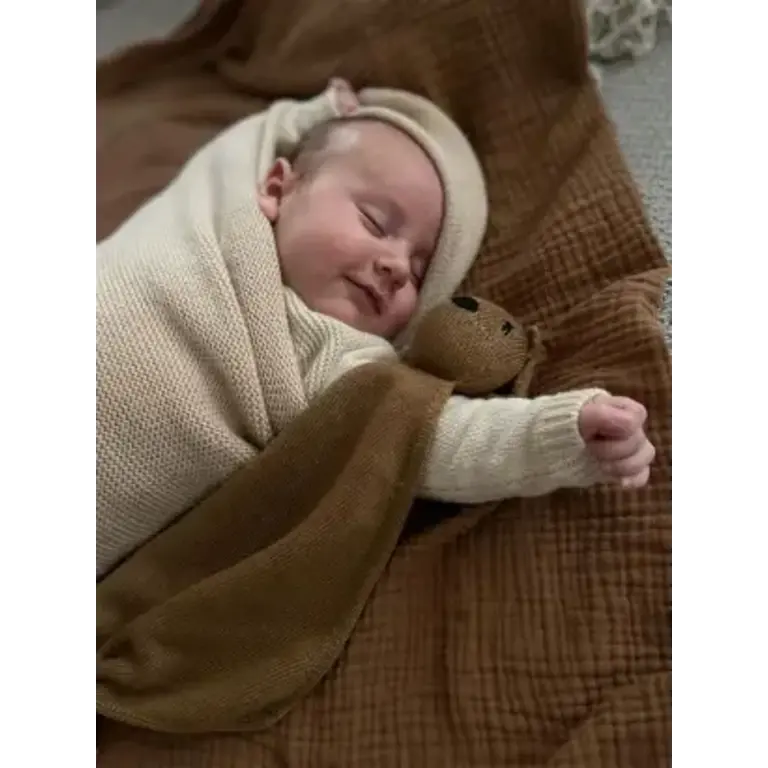 Hvid Hvid baby Cocoon Cream cremekleur