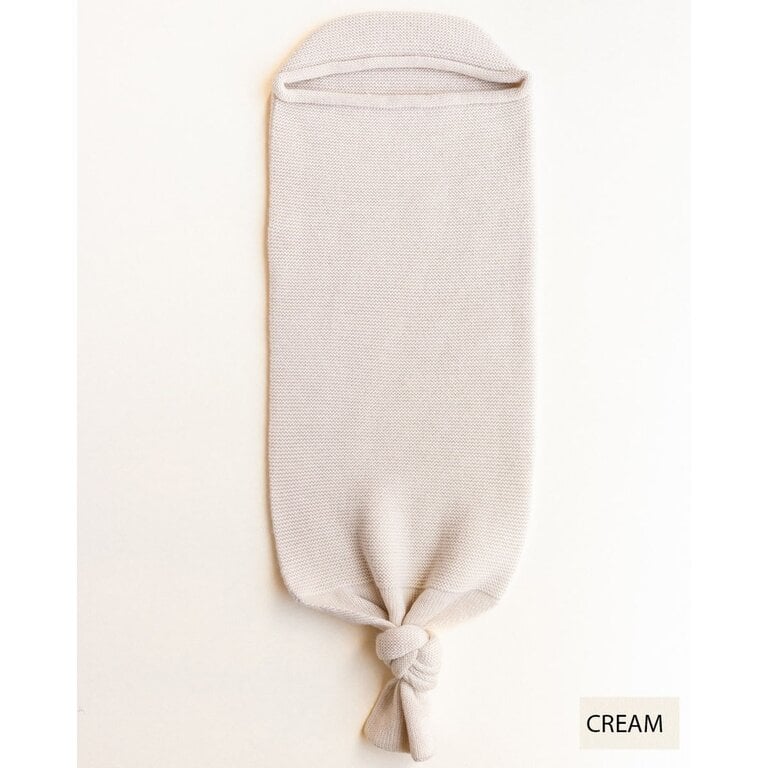Hvid Hvid baby Cocoon Cream cremekleur