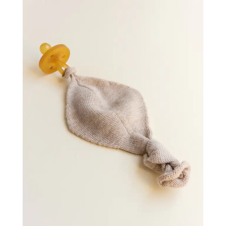 Hvid Hvid speendoekje baby Titi Comforter Sand zandkleur
