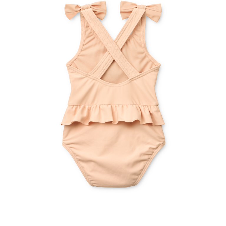 LIEWOOD LIEWOOD badpak baby meisje Amara met strik Apple Blossom roze