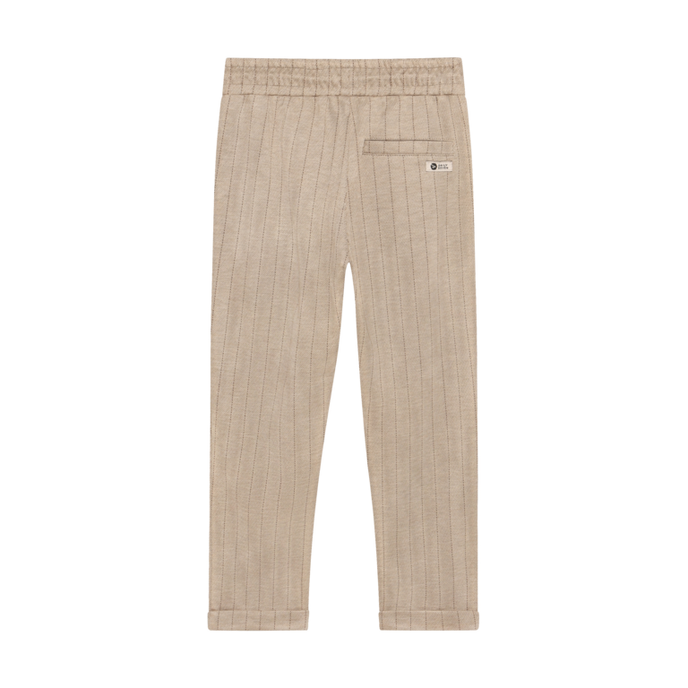 Daily7 Daily7 gestreepte broek kind Stripe Pants Boy Ginger Roots (gemberbruin)