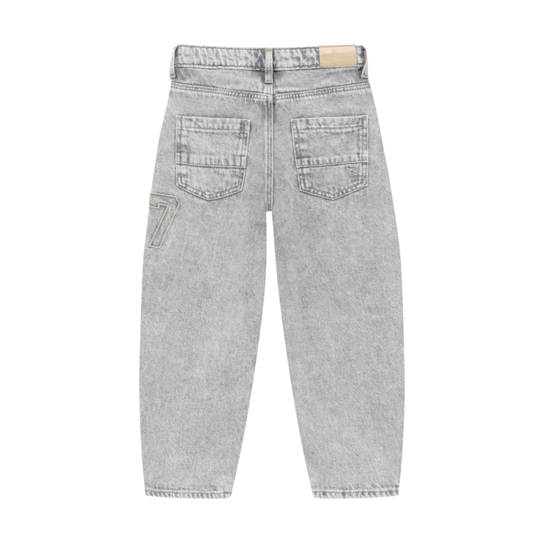 Daily7 Daily7 jeans spijkerbroek kind Barrel Fit (tonmodel) Denim Light Grey (lichtgrijs denim)