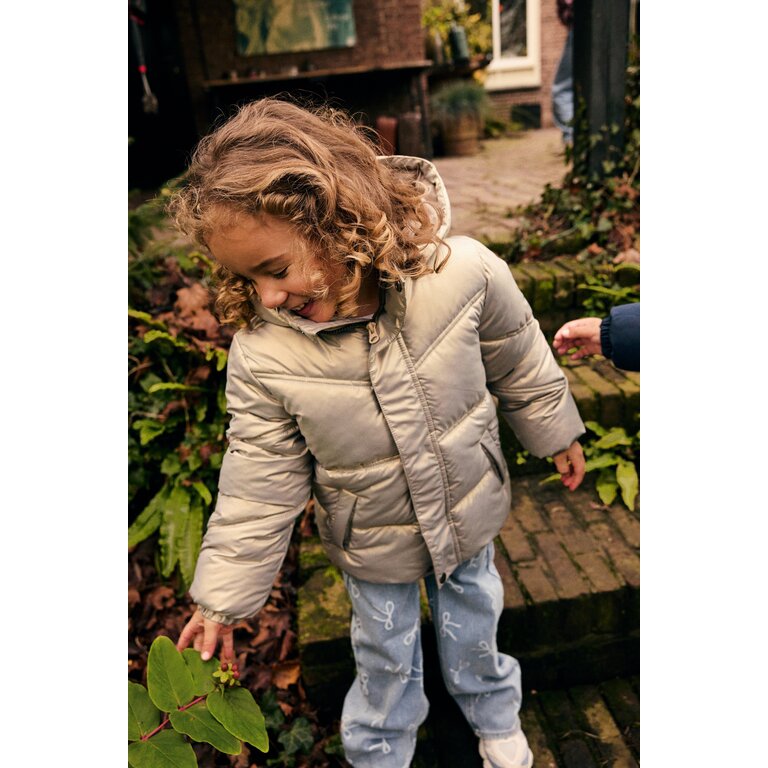 Daily7 Daily7 jeans spijkerbroek meisje Denim Wide Fit Bow (wijde pasvorm)