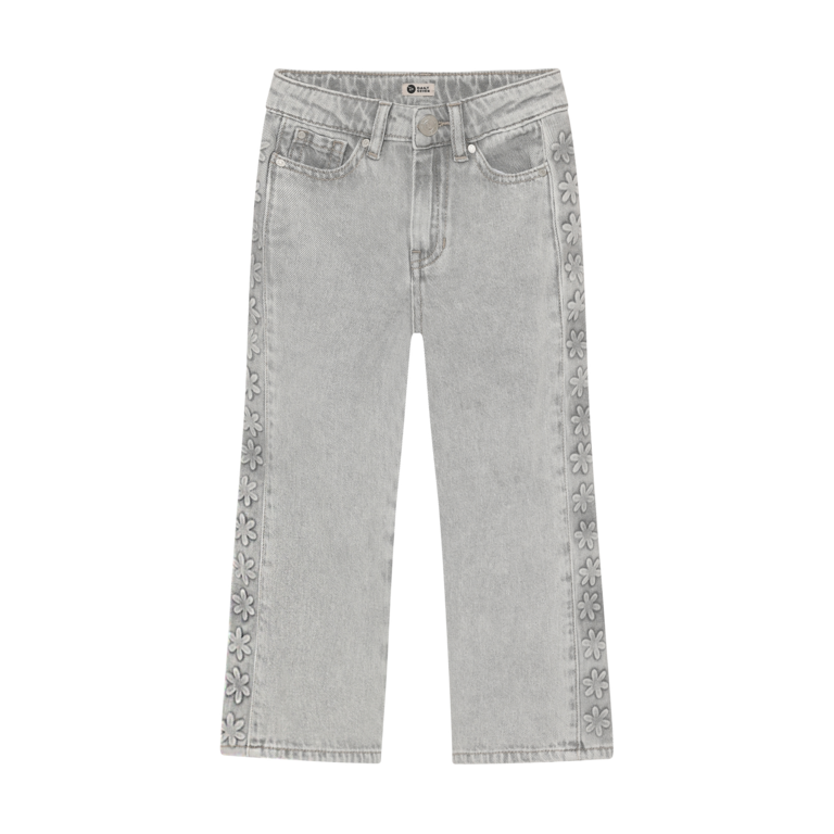 Daily7 Daily7 jeans spijkerbroek meisje Denim Wide Fit Embossing (wijde pasvorm)