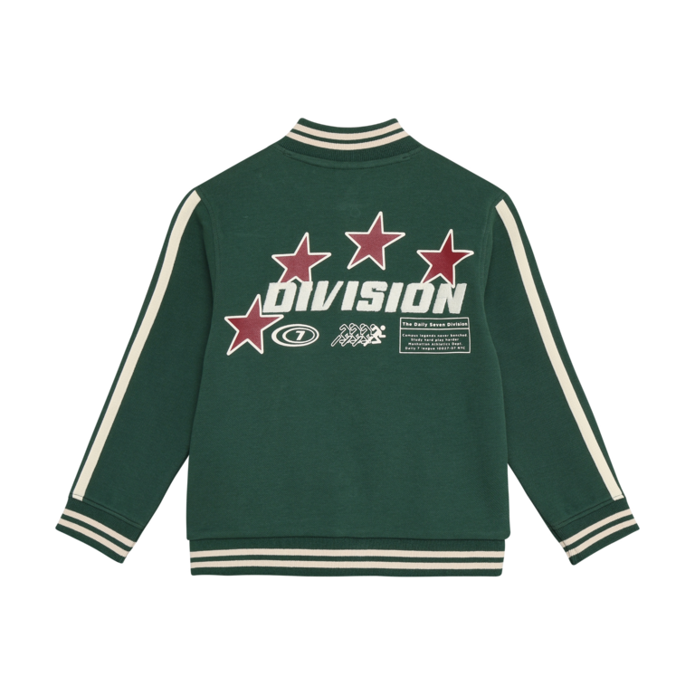 Daily7 Daily7 oversized bomberjas jongen Oversized Bomberjacket Jungle Green (junglegroen)