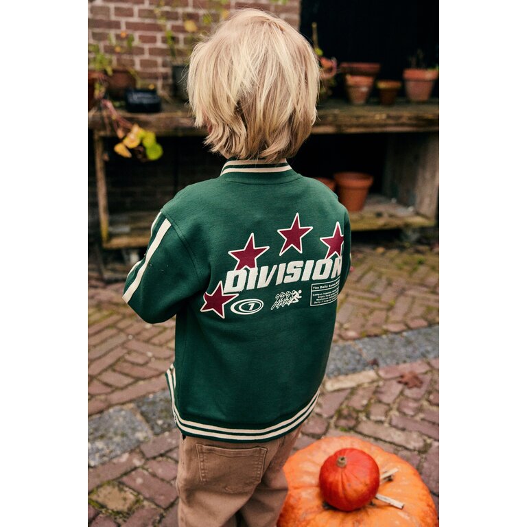 Daily7 Daily7 oversized bomberjas jongen Oversized Bomberjacket Jungle Green (junglegroen)