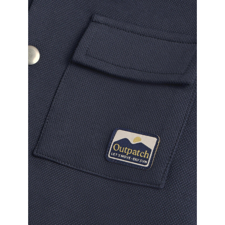 Daily7 Daily7 overshirt jongen Shirt Jacket Backprint Odyssey Gray (grijs)