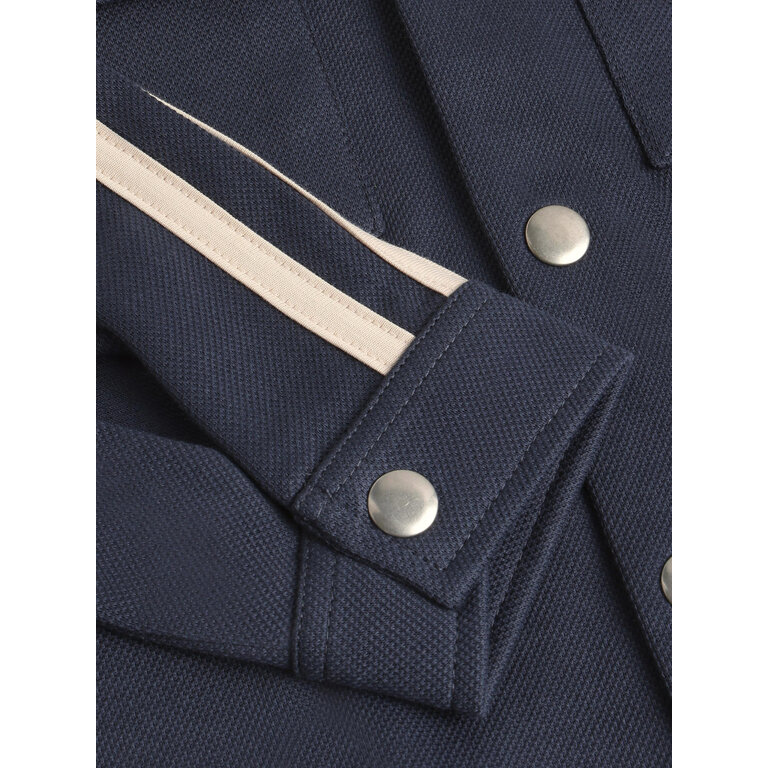 Daily7 Daily7 overshirt jongen Shirt Jacket Backprint Odyssey Gray (grijs)