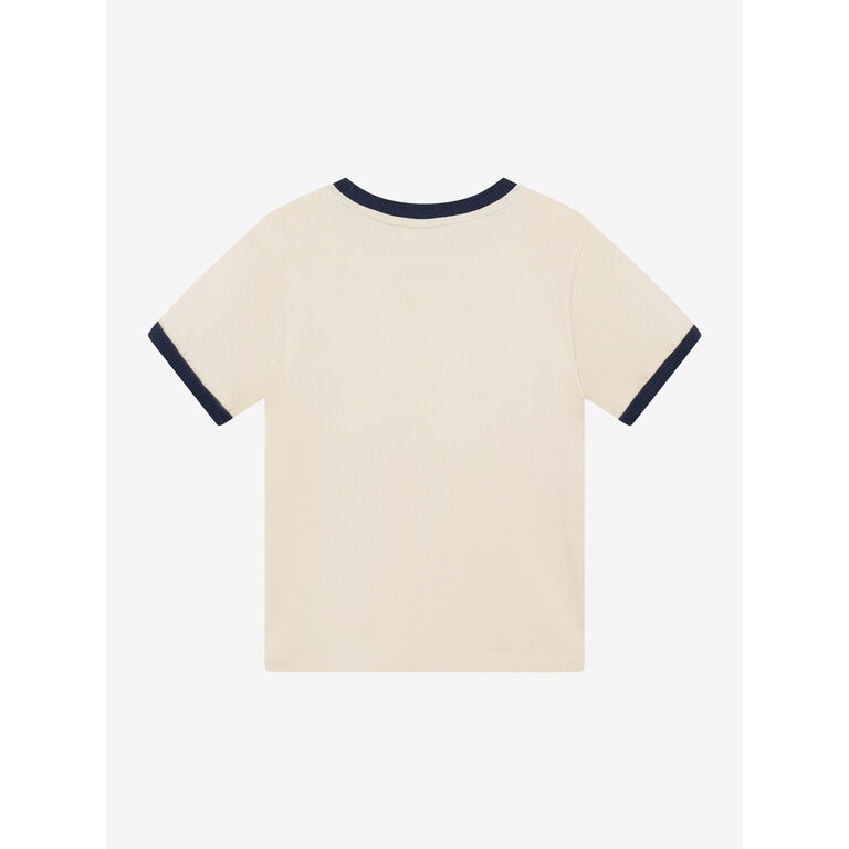 Daily7 Daily7 T-shirt jongen Contrast Sandshells (zand)