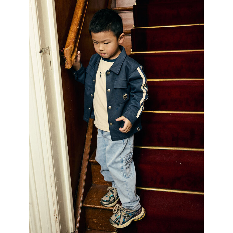 Daily7 Daily7 T-shirt jongen Contrast Sandshells (zand)