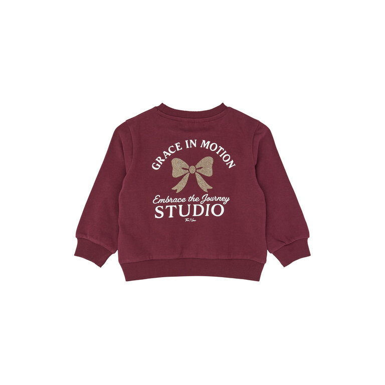 The New THE NEW sweater meisje Verona Burgundy (bordeaux)