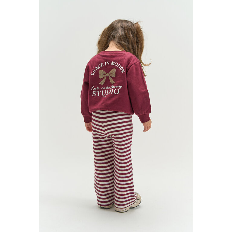 The New THE NEW sweater meisje Verona Burgundy (bordeaux)