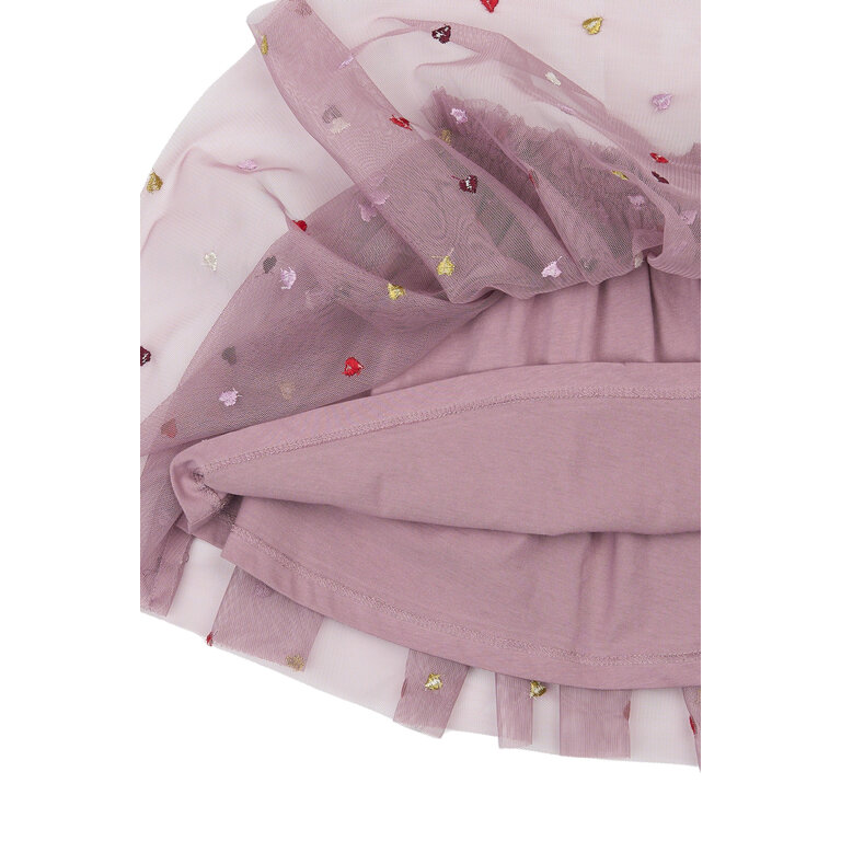 The New THE NEW rok meisje Vadia Mesh Elderberry lila/roze