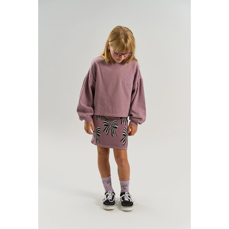 The New THE NEW sweater meisje Venus Elderberry (oudroze)