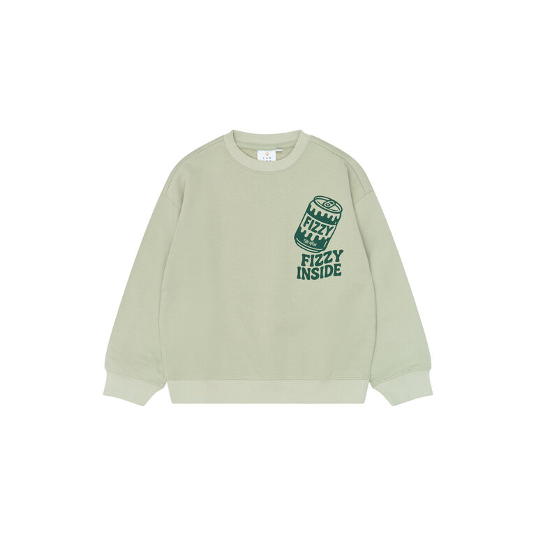 The New THE NEW sweater jongen Valentino Mineral Gray