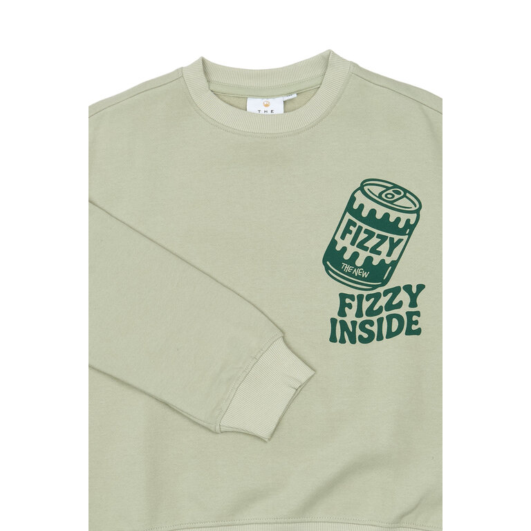 The New THE NEW sweater jongen Valentino Mineral Gray
