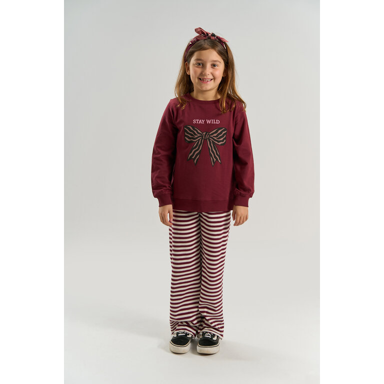 The New THE NEW sweater meisje Vonnie Burgundy (bordeaux)