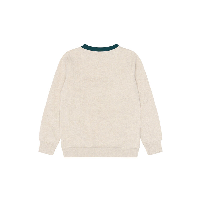 The New THE NEW sweater jongen Ville Oatmeal Melange (beige melange)