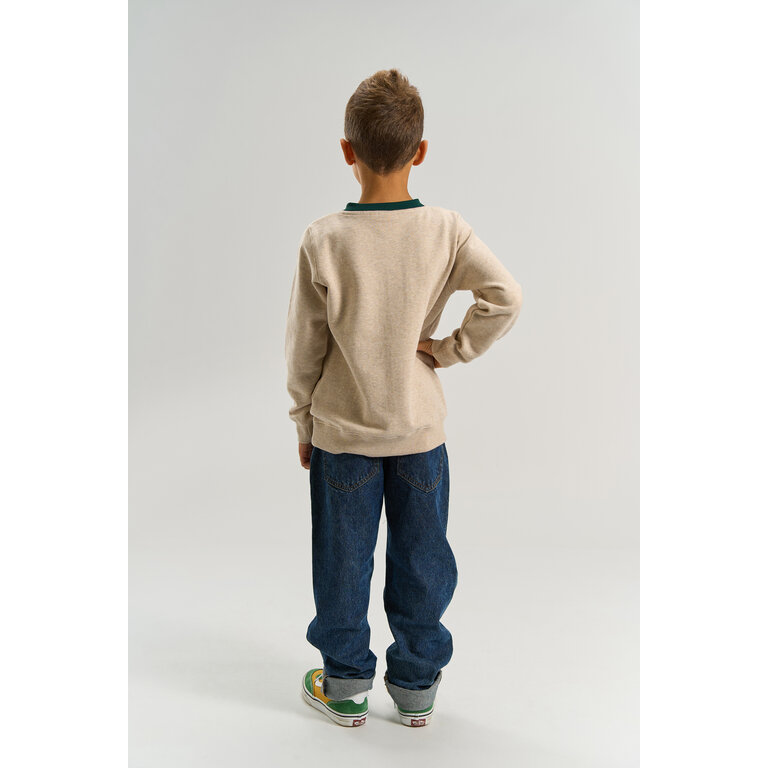 The New THE NEW sweater jongen Ville Oatmeal Melange (beige melange)