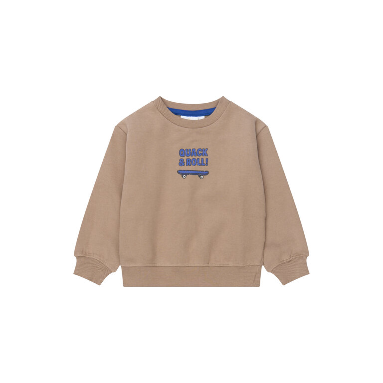 The New THE NEW sweater jongen Valino Taupe Gray (taupegrijs)