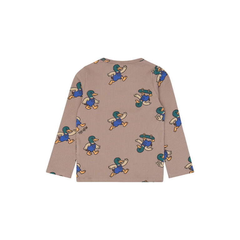 The New THE NEW sweater jongen Valdemar Taupe Gray (taupegrijs)