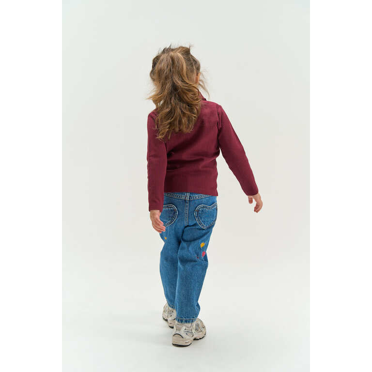 The New THE NEW sweater meisje Vernina Burgundy (bordeaux)