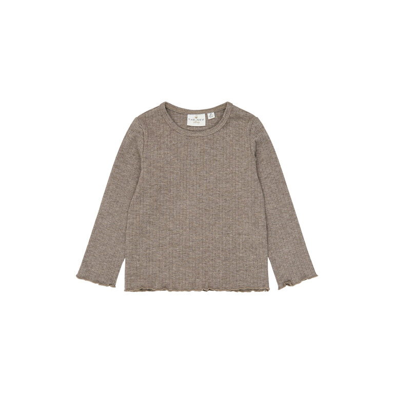 The New THE NEW sweater meisje Vernata Taupe Gray (taupegrijs)