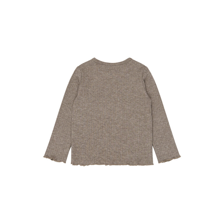 The New THE NEW sweater meisje Vernata Taupe Gray (taupegrijs)