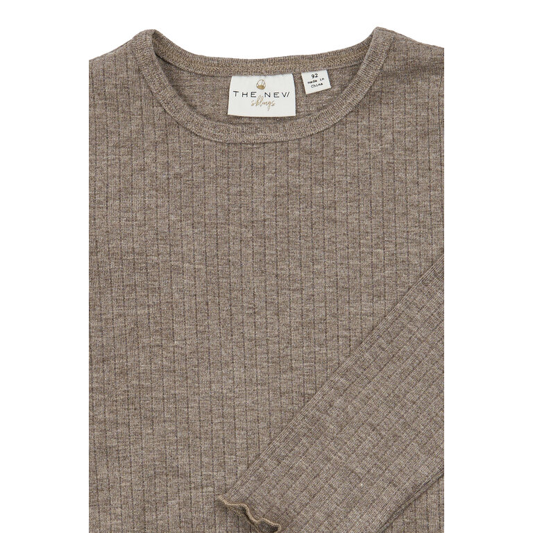 The New THE NEW sweater meisje Vernata Taupe Gray (taupegrijs)