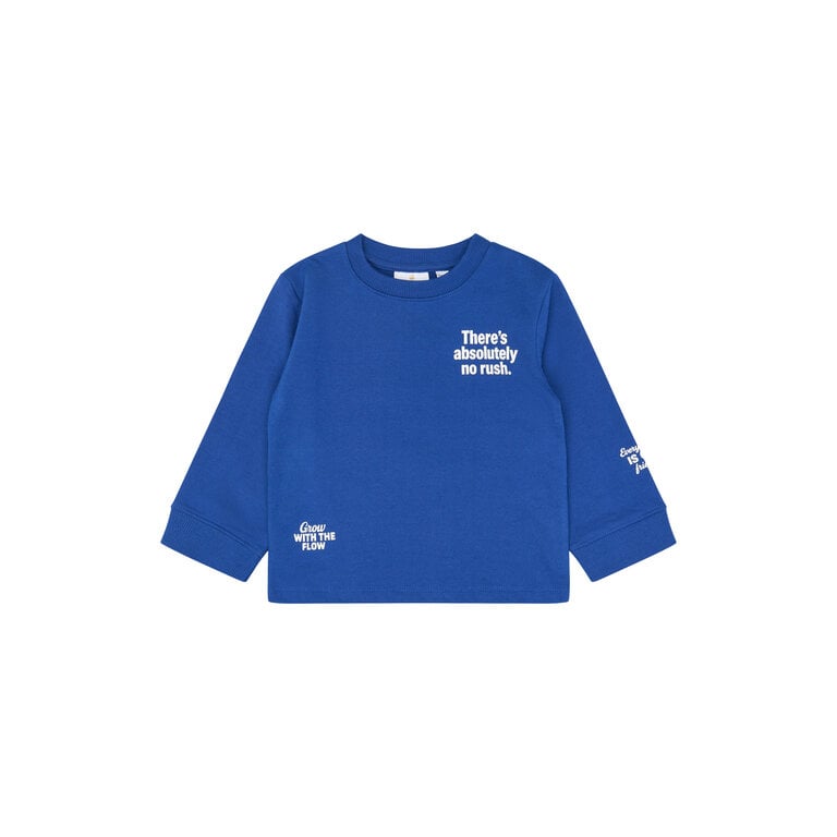 The New THE NEW trui jongen Vernon Sweatshirt Mazarine Blue (diepblauw)