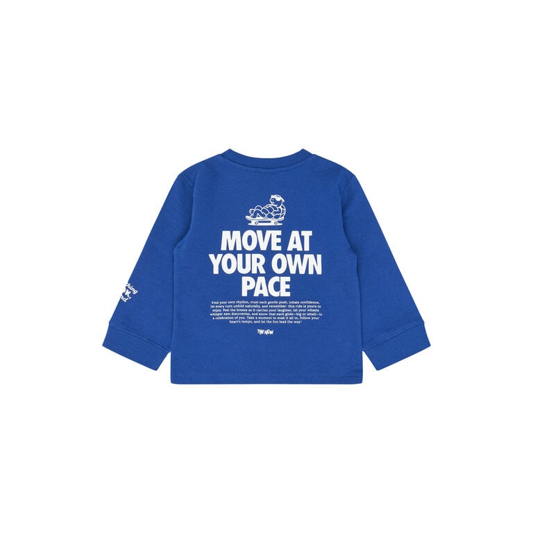 The New THE NEW trui jongen Vernon Sweatshirt Mazarine Blue (diepblauw)