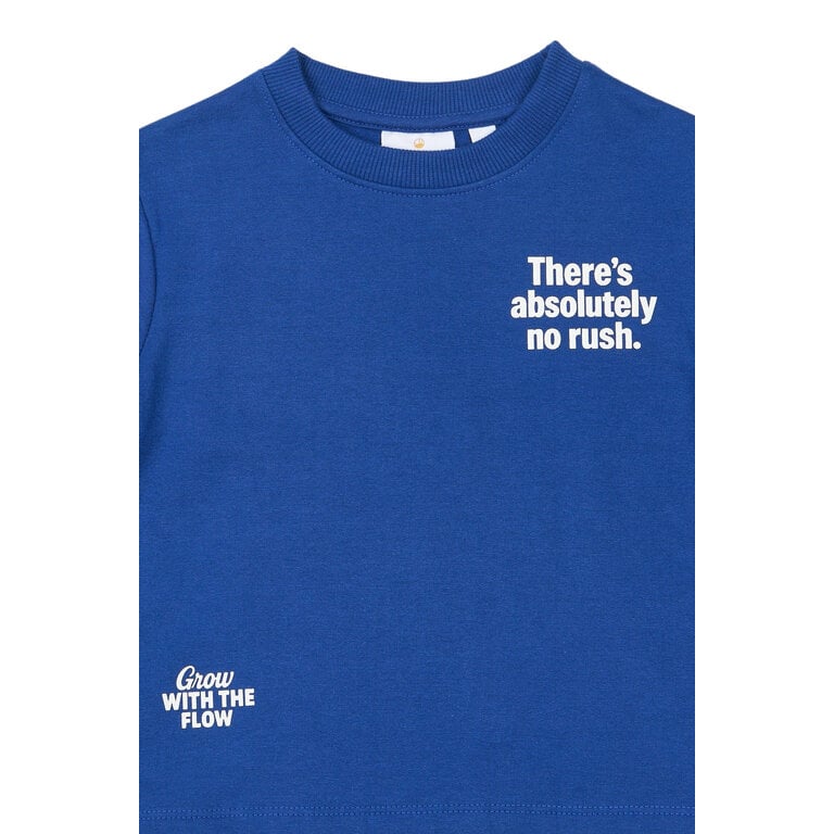 The New THE NEW trui jongen Vernon Sweatshirt Mazarine Blue (diepblauw)