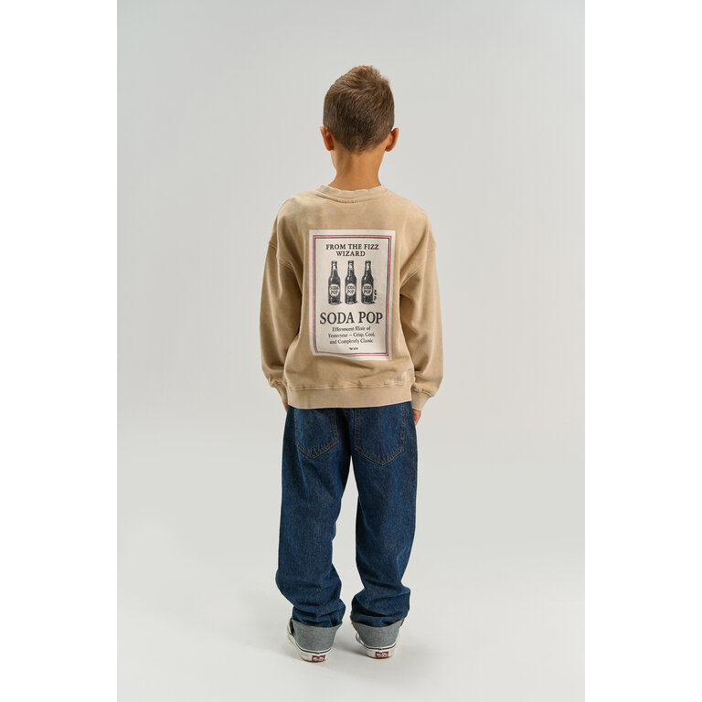 The New THE NEW sweater jongen Valente Humus (zand)