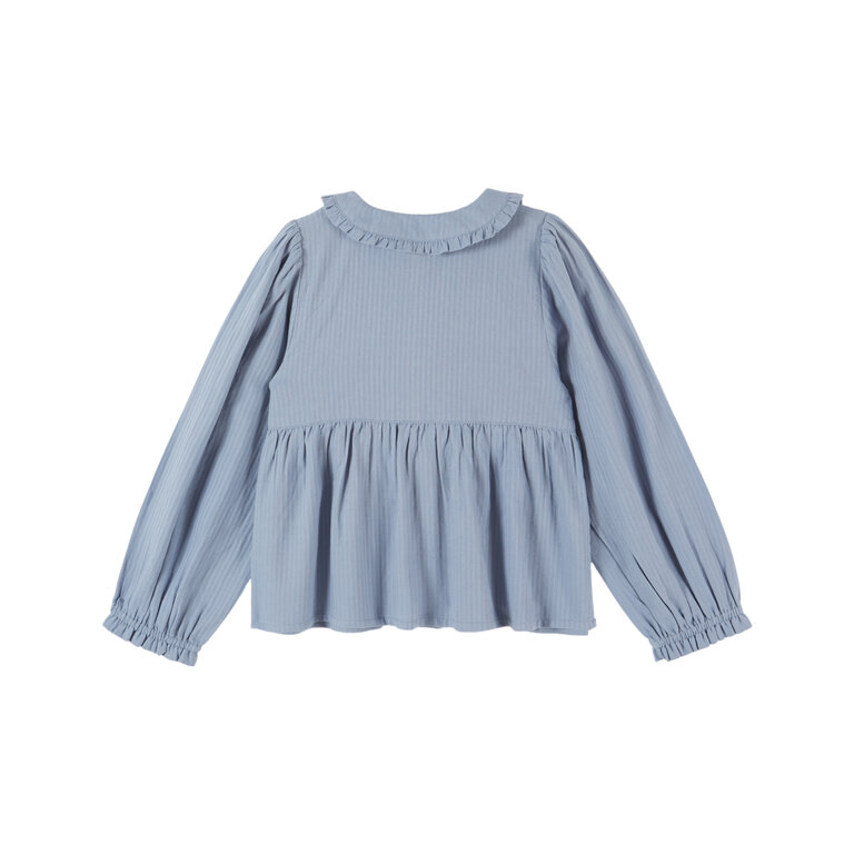 Emile et Ida EMILE ET IDA blouse meisje Smockée Lac (lichtblauw)